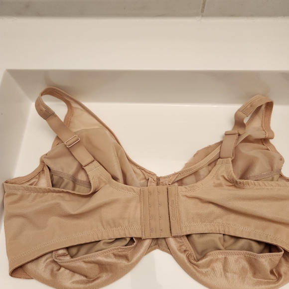 Glamorise Women's Plus Size Wonderwire Minimizer Bra Underwire #9003 - Picture 8 of 9